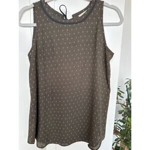 LOFT, Women's Sleeveless Lightweight Blouse, Size XS, EUC